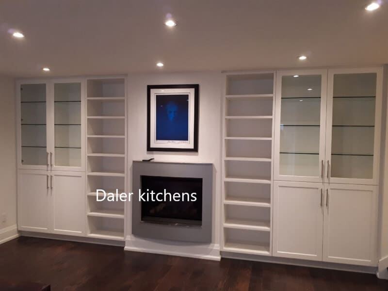 Fitted TV Cabinet Design Cost London | Daler Kitchens