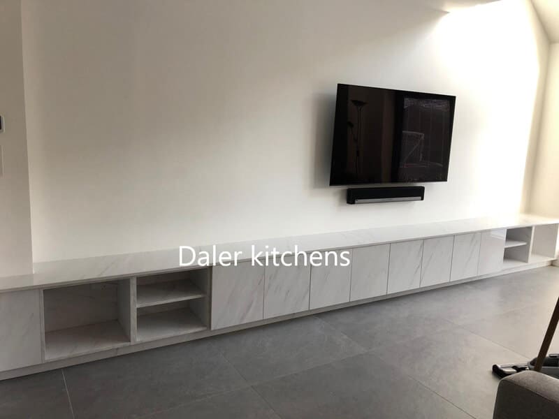 Bespoke Fitted TV Cabinet London | Daler Kitchens