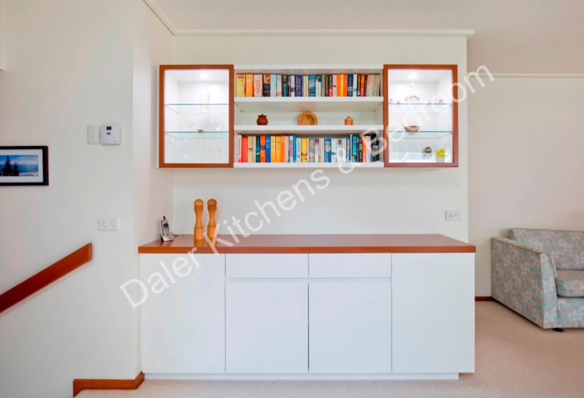 Living Room Bespoke Furniture Installation Cost London | Daler Kitchens