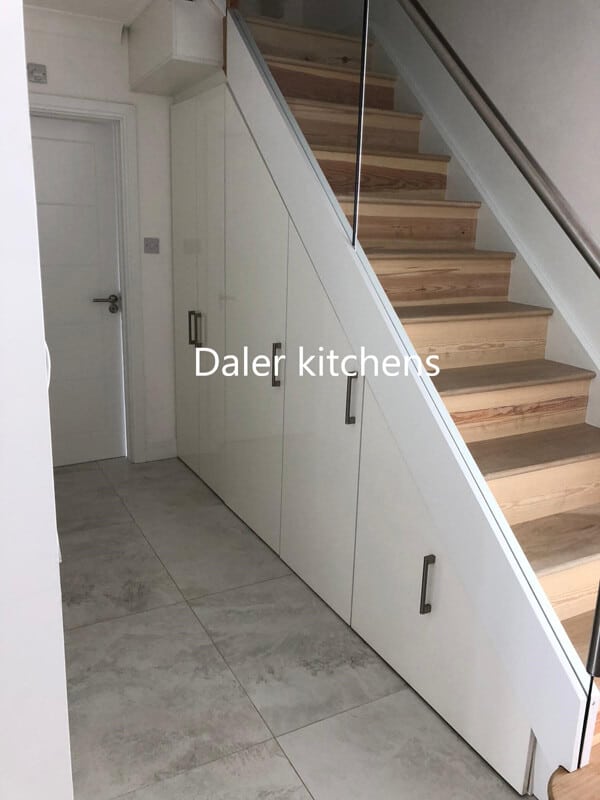 Staircase Wardrobe Design London | Daler Kitchens