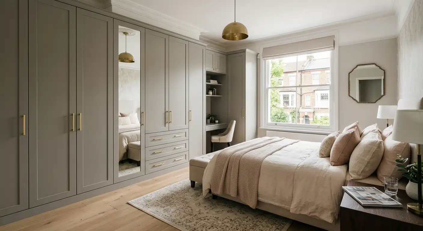 How Fitted Bedroom Furniture Increases Your London Property Value