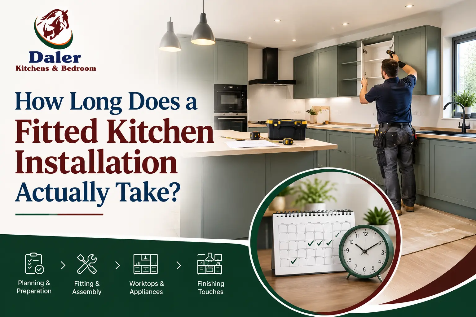 How Long Does a Fitted Kitchen Installation Actually Take ?