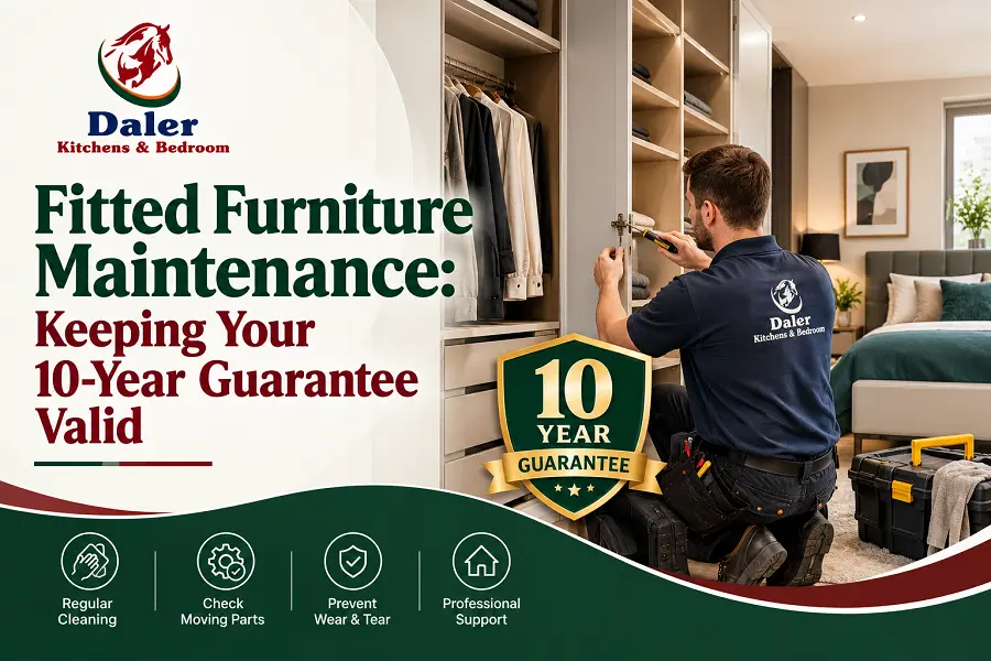 Fitted Furniture Maintenance: Keeping Your 10-Year Guarantee Valid